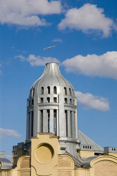 타워 위에 갈매기 — 스톡 사진