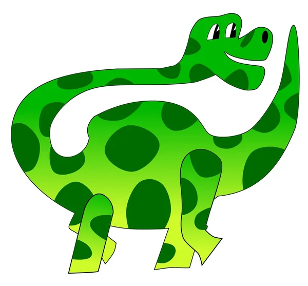 Dino alegre — Archivo Imágenes Vectoriales