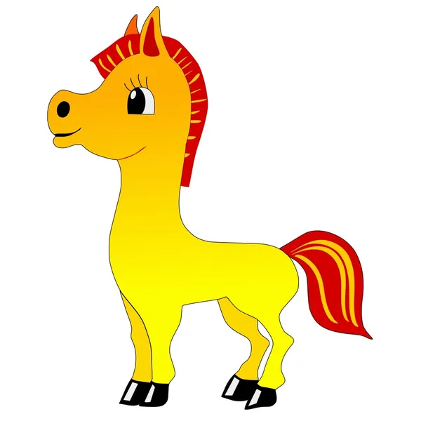 Bonito pony — Vector de stock