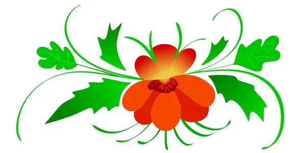 Décor floral — Image vectorielle