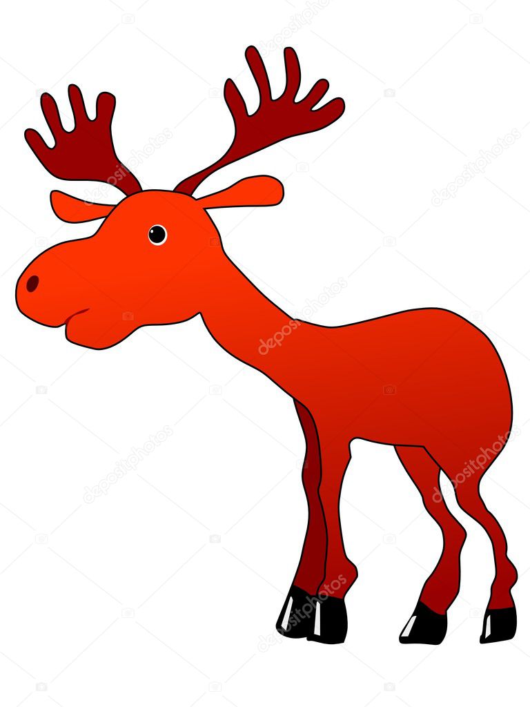 Moose Stock Vector by ©Perysty 1291082