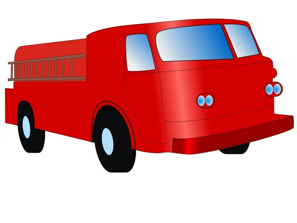 Camión de bomberos — Vector de stock