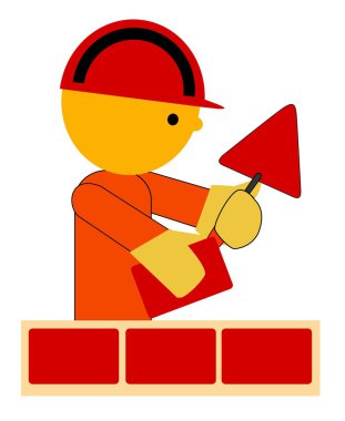 Bricklayer clipart