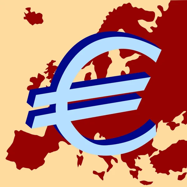 Валюта Европейского Союза — стоковый вектор