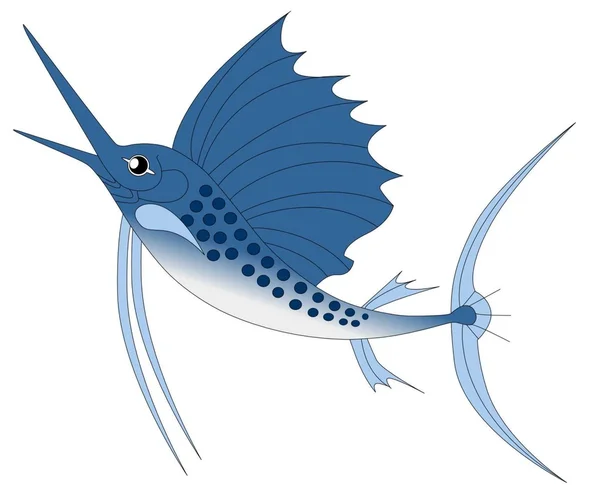 Spearfish — Stock Vector