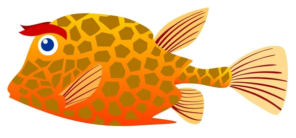 Trunkfish — Stok Vektör