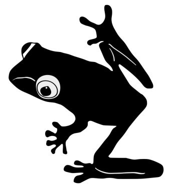 Tree frog clipart