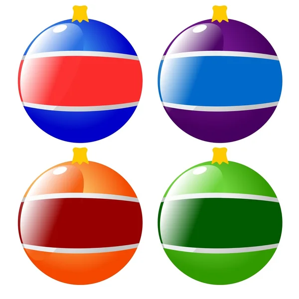 Vánoční stromeček dekorace — Stockový vektor