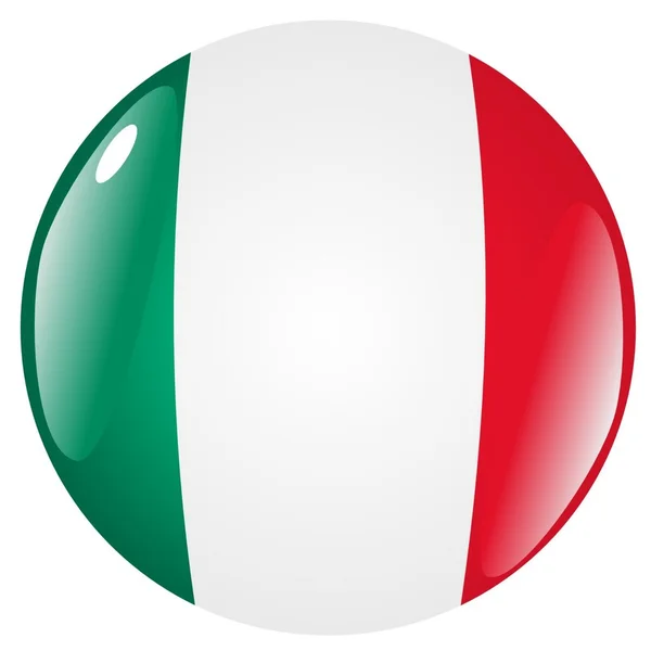 Knappen Italien — Stock vektor