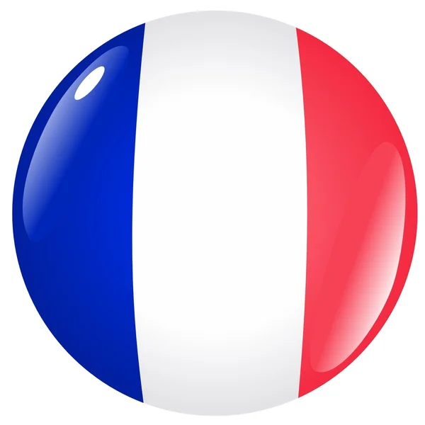 Botón Francia — Archivo Imágenes Vectoriales