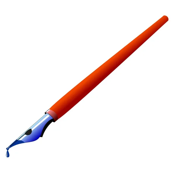 Inkoustové pero — Stockový vektor