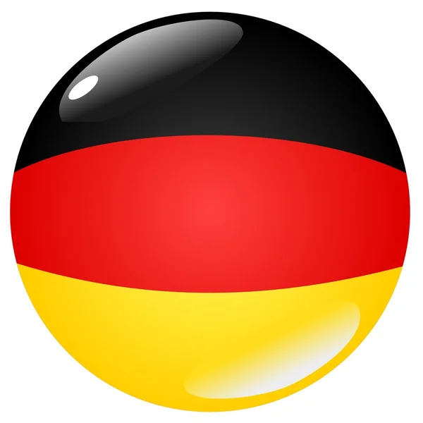 Botão Alemanha — Vetor de Stock