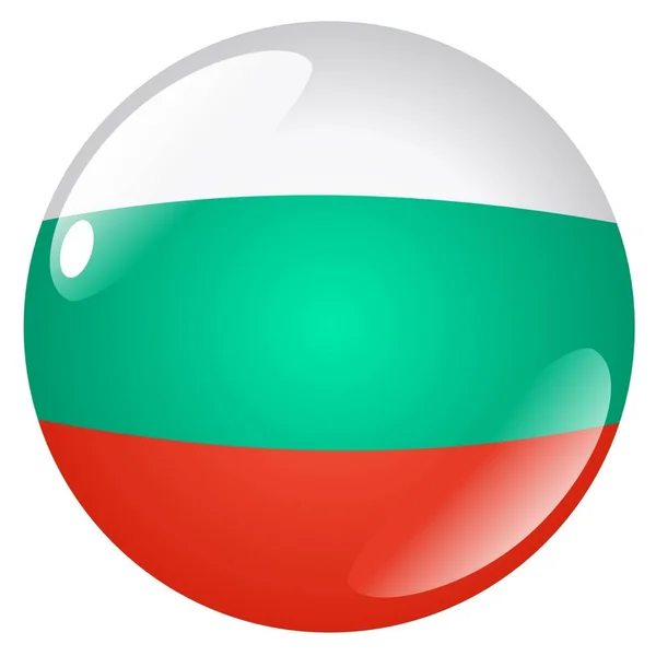 Botón Bulgaria — Vector de stock