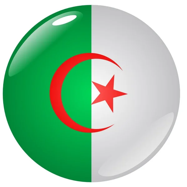 Κουμπί Αλγερία — Διανυσματικό Αρχείο