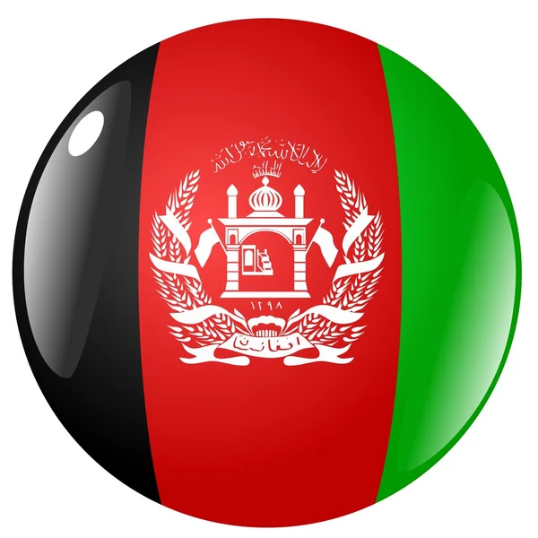 Knappen afghanistan — Stock vektor