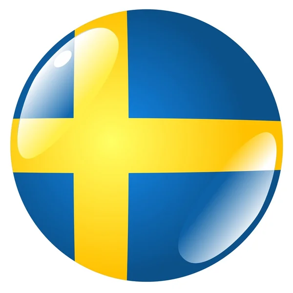 Кнопка Швеції — стоковий вектор