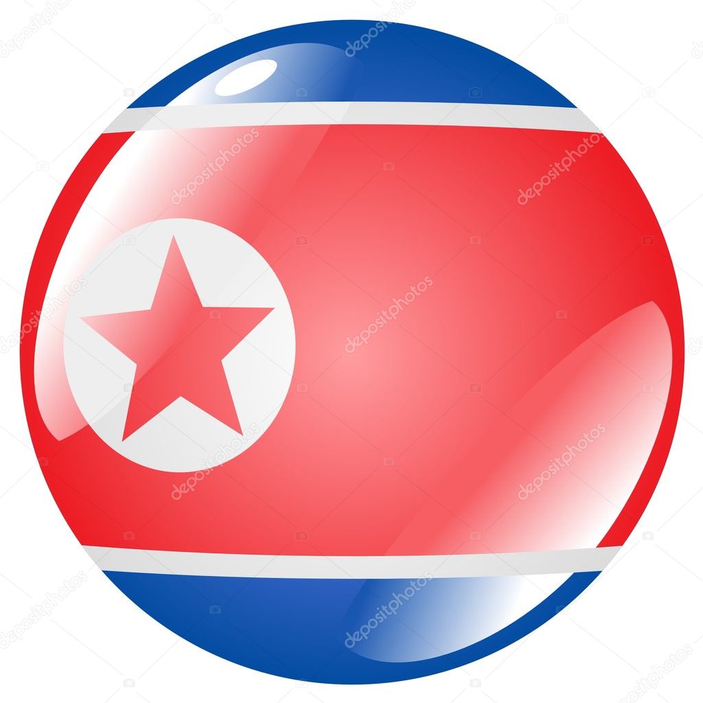 Button North Korea