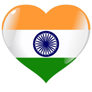 kalp içinde Hindistan