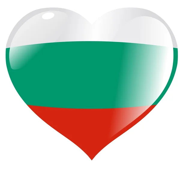 Stock vector Bulgaria in heart