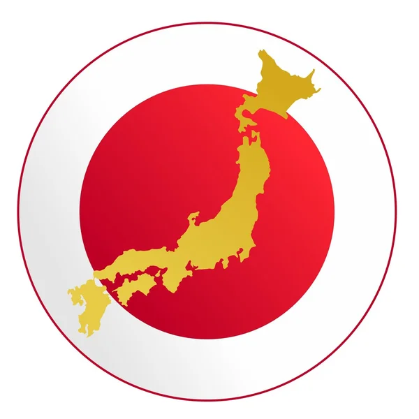 Botón Japón — Foto de stock gratis