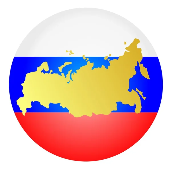 Κουμπί Ρωσία — Διανυσματικό Αρχείο
