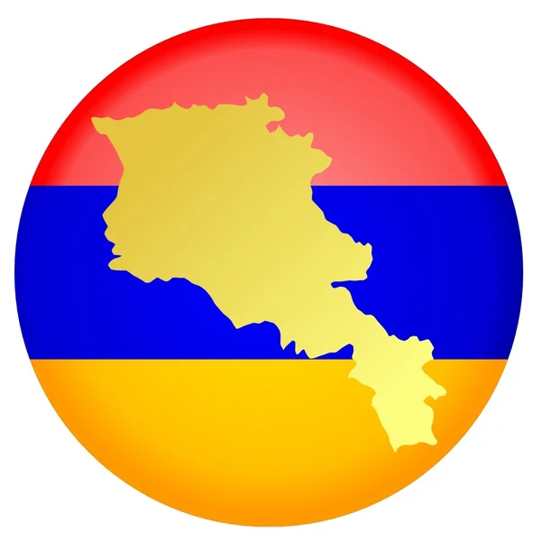 按钮亚美尼亚 — 图库矢量图片