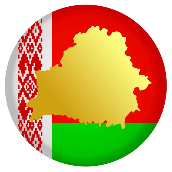 Pulsante Belarus — Vettoriale Stock