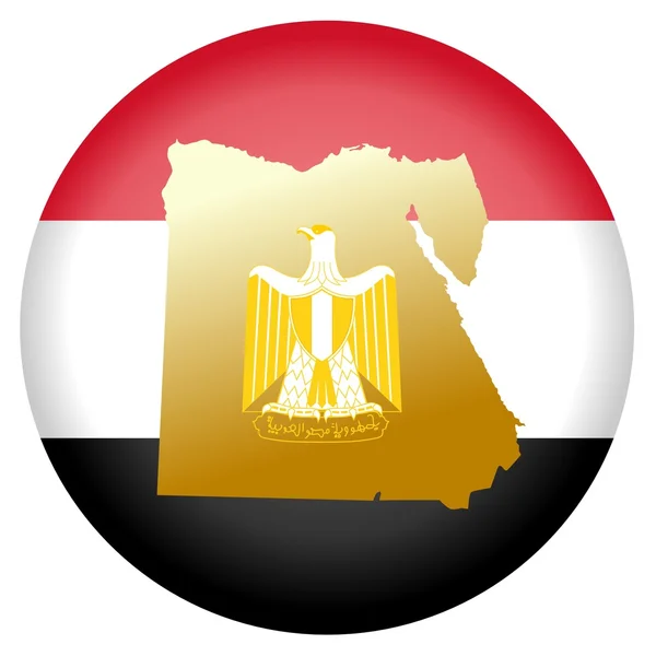 Egyiptom gomb — Stock Vector