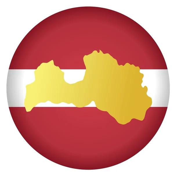 Κουμπί Λετονία — Διανυσματικό Αρχείο