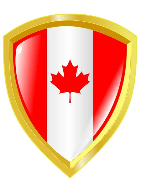 Emblema del Canada — Vettoriale Stock