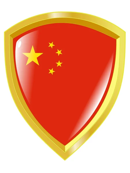 Embleem van china — Stockvector
