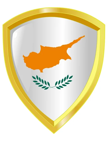 塞浦路斯的象征 — 图库矢量图片