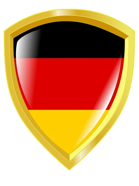 Emblema de Alemania — Vector de stock