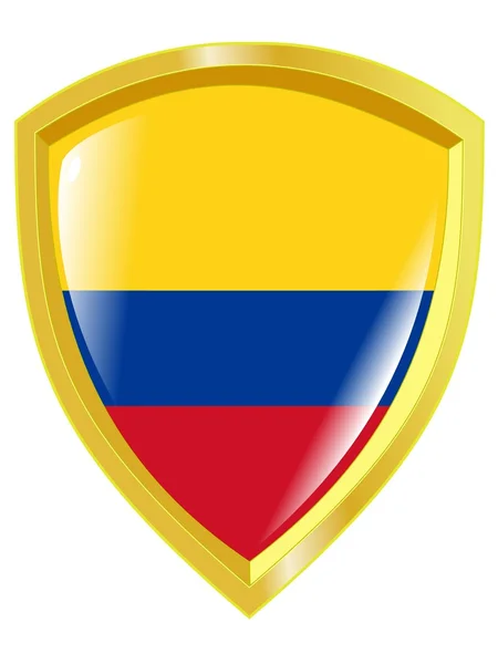 Emblema de Colombia — Vector de stock