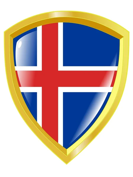 Герб Ісландії — стоковий вектор