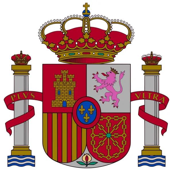 スペインの紋章 — ストックベクタ