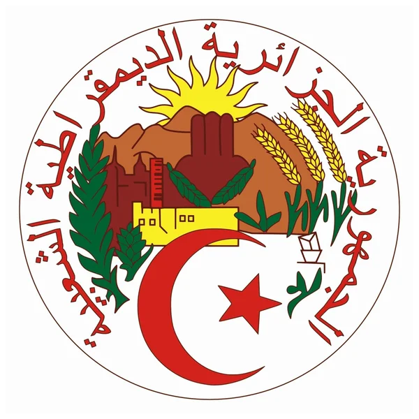Έμβλημα της Αλγερίας — Διανυσματικό Αρχείο