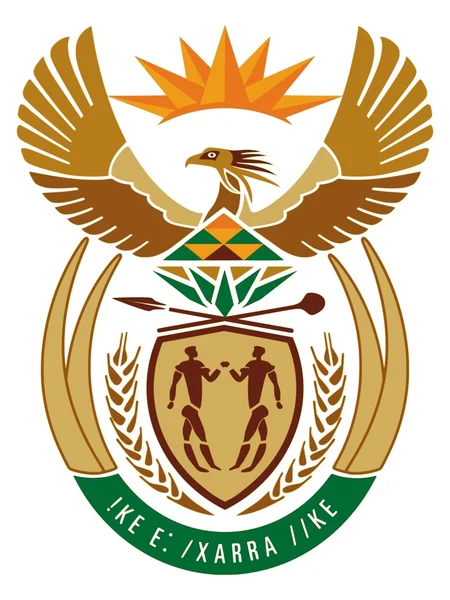 Эмблема ЮАР — стоковый вектор