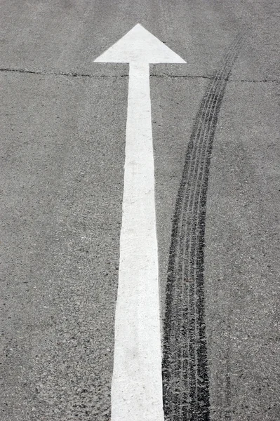 Road markings — Stock Photo, Image
