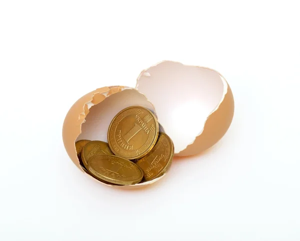 stock image Egg and money