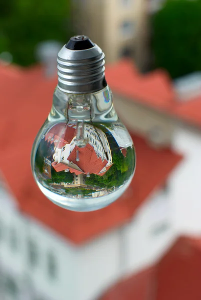 Bulb with water — Stock Photo, Image