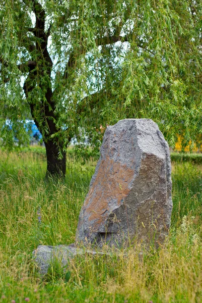 stock image Stone boulder