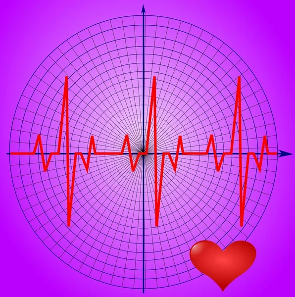 Rytmus srdce — Stockový vektor