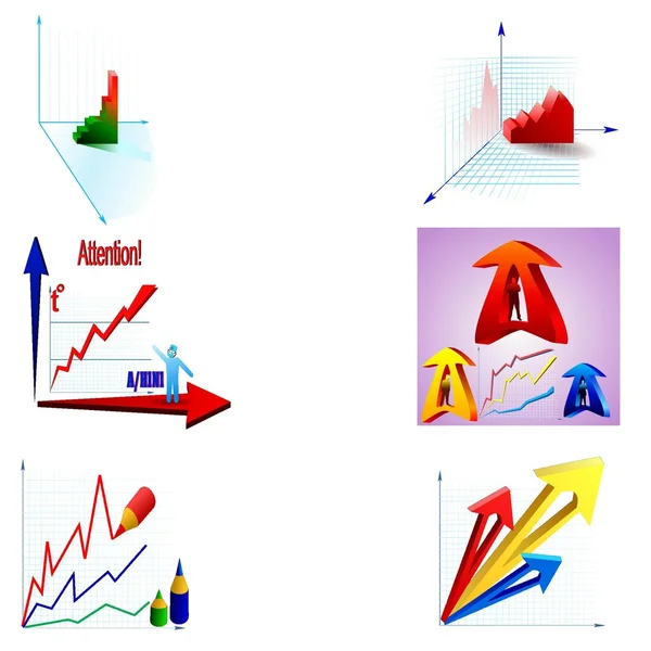 Diagramma — Vettoriale Stock