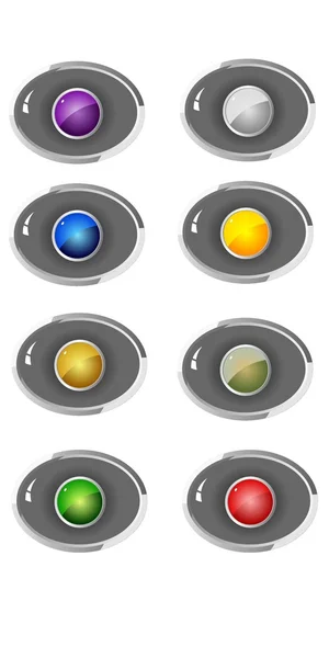 Κουμπιά — Διανυσματικό Αρχείο