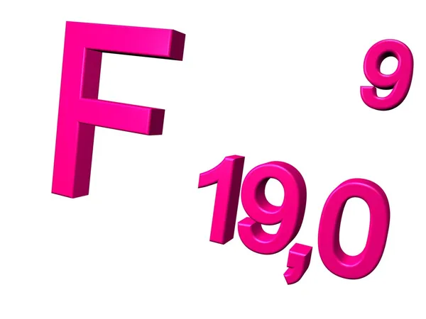 Fluorine — Stock Photo, Image