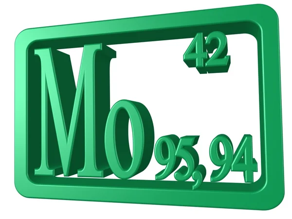 Molybdenum — Stock Photo, Image