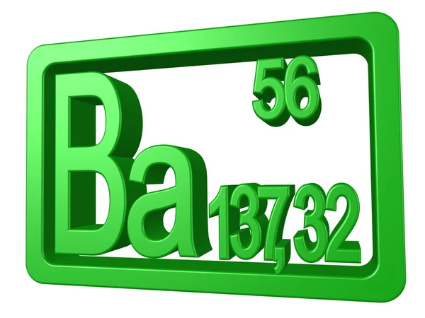 Barium — Stock Photo, Image