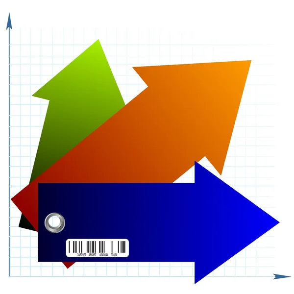 Diagram — Stockový vektor
