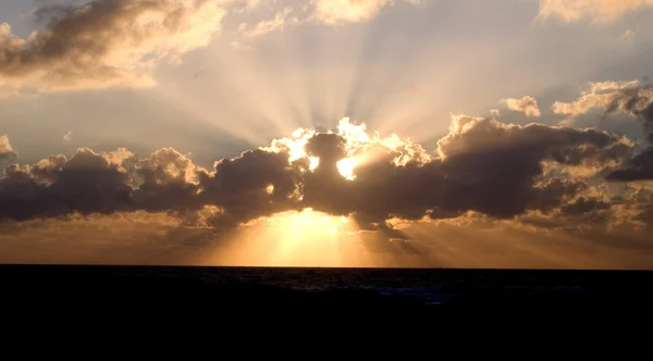 Stock image Cloud on a sunset